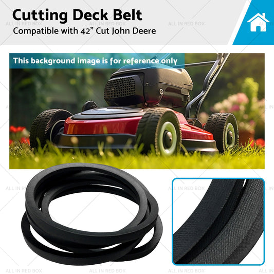 Cutting Deck Belt Suitable for 42inch Cut John Deere M174994 X330 X350 X354 X370-0