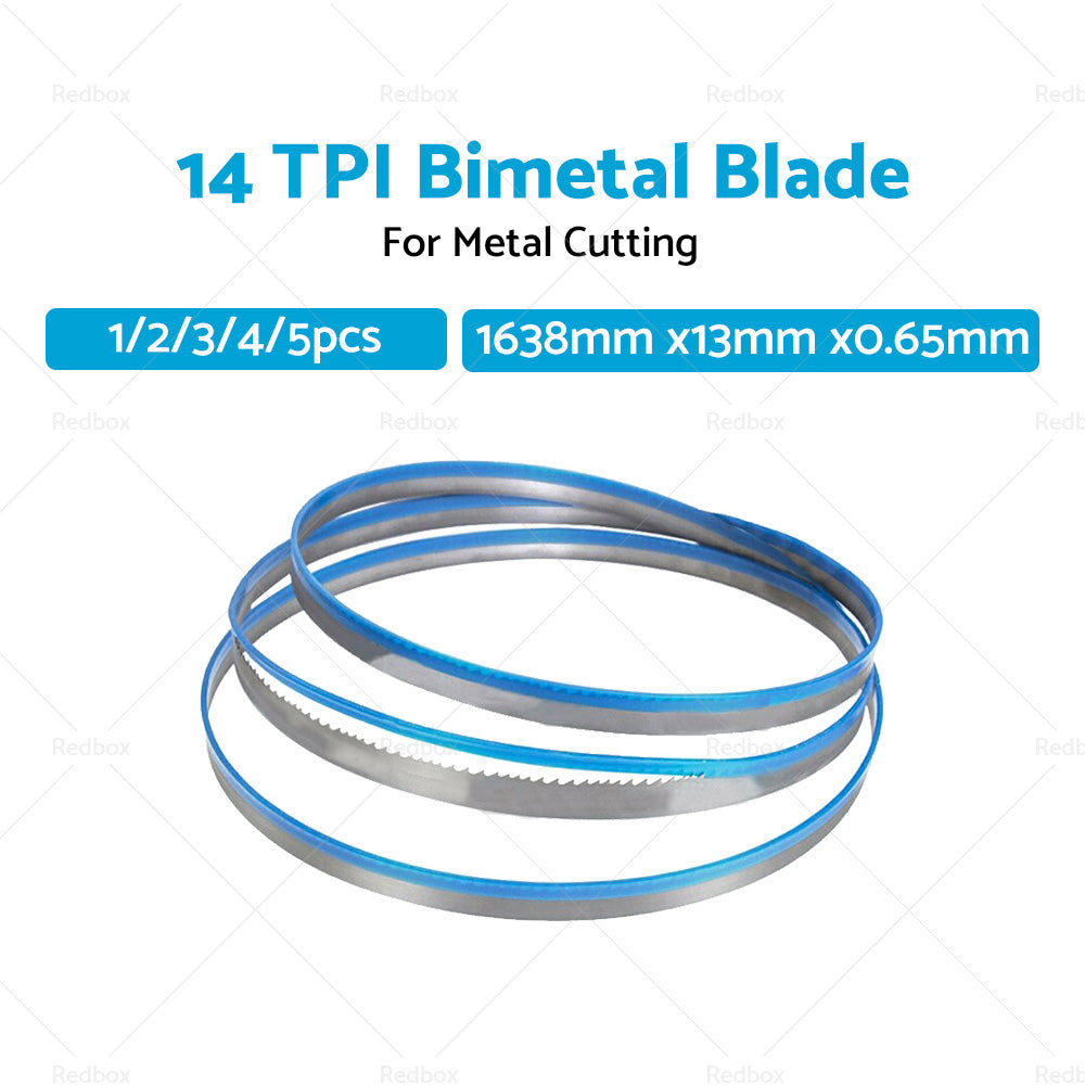 BI METAL BIMETAL BAND SAW BANDSAW BLADE 1638mm x13mm x 14 TPI FOR METAL CUTTING-3