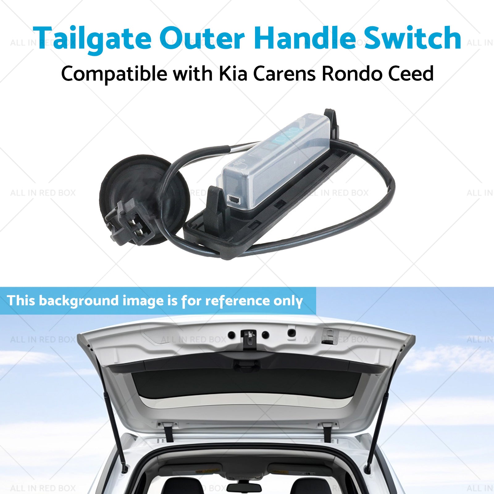 812601D000 Tailgate Outer Handle Switch Suitable for Kia Carens Rondo Ceed 06-19-4