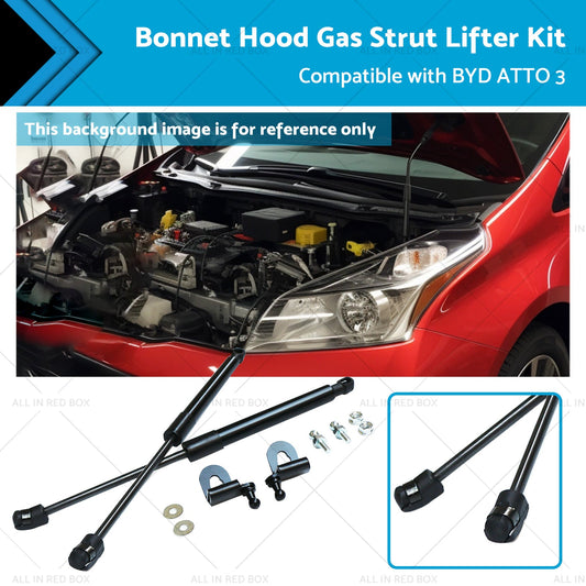 Bonnet Hood Gas Strut Lifter Kit Suitable for BYD ATTO 3 Drilling or welding 21-23-0