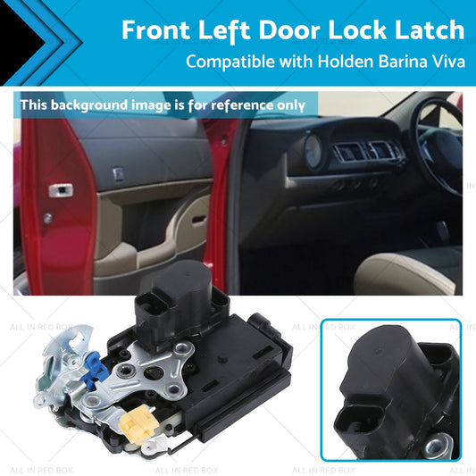 Front Left Door Lock Latch Suitable for Holden Barina 2005-2012 Viva 2005-2009-0
