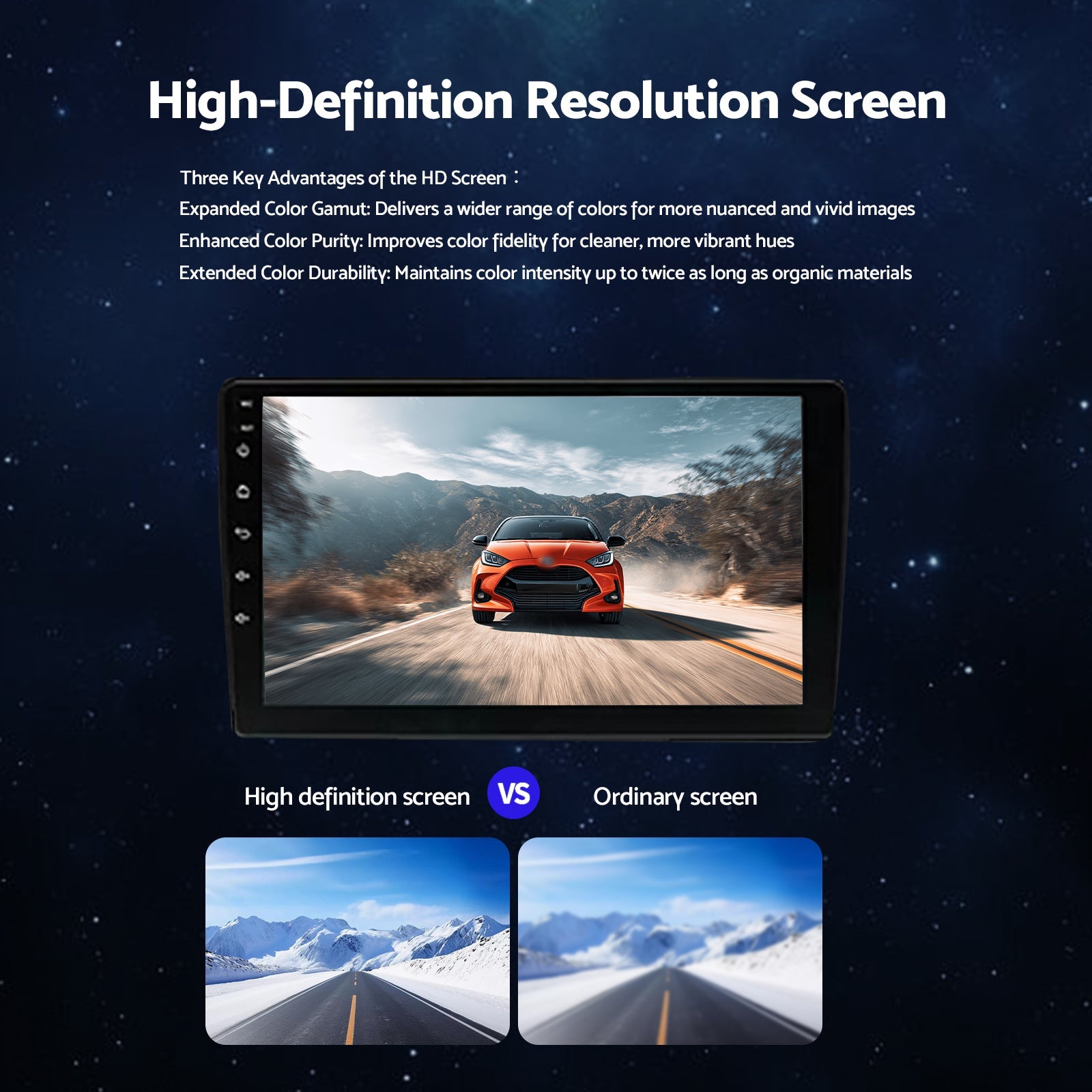 2+32G CarPlay Radio Stereo Suitable For Toyota Yaris 2012-2017 Android 13 GPS-2