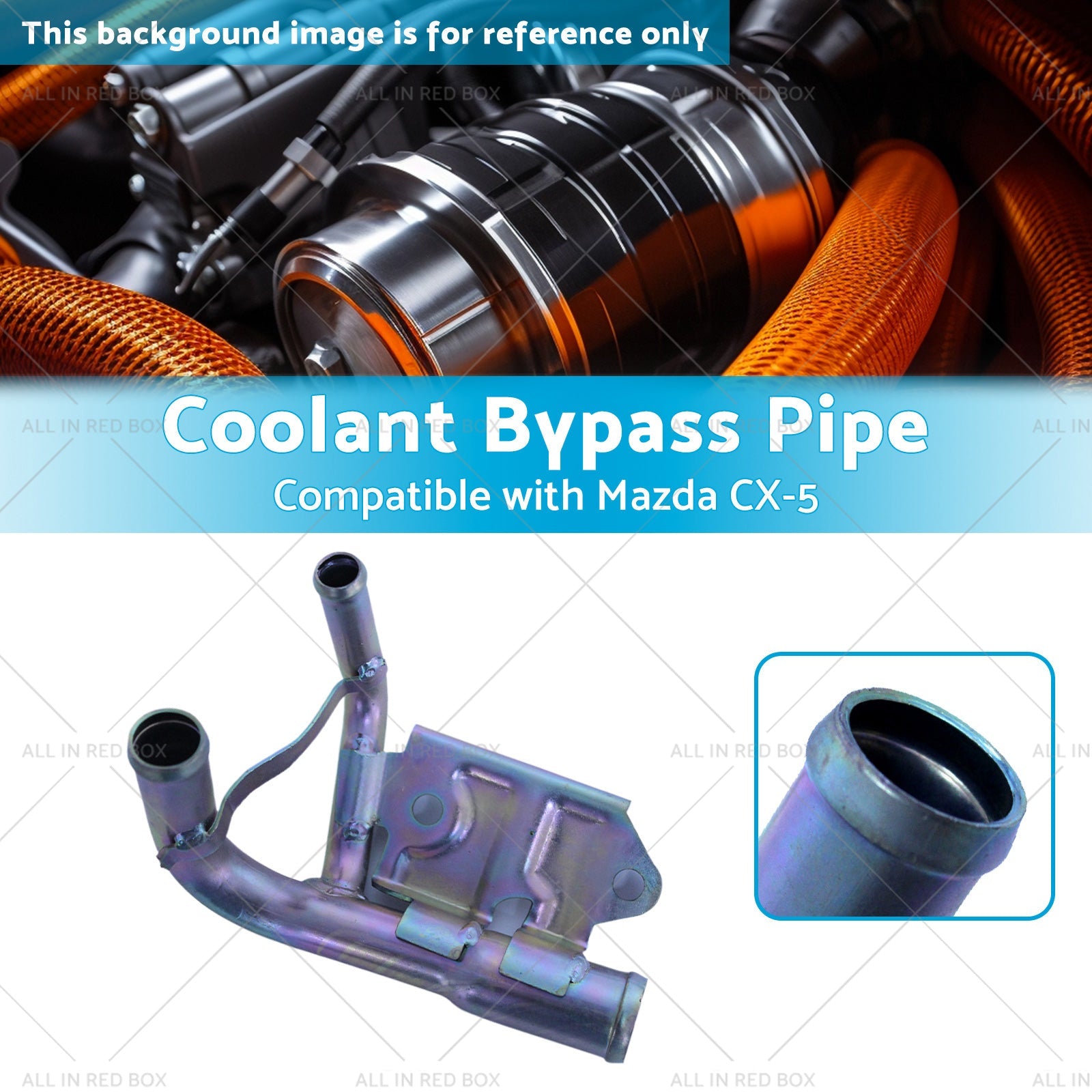 Coolant Bypass Pipe Suitable for Diesel Mazda CX-5 3 6 2.2 L SH20-15-290A 12-18-2