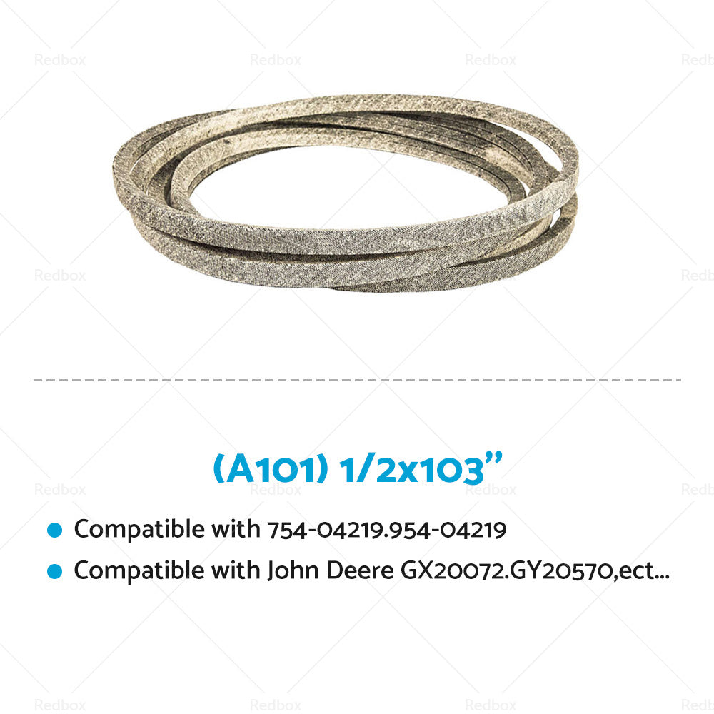 2pcs Deck Belt Suitable For 42 inch  Cut John Deere  and  Sabre Mowers GX20072 GY20570-3