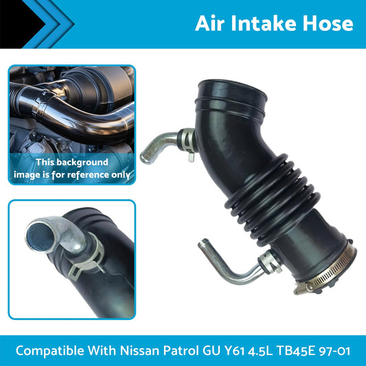 Air Intake Hose Pipe Suitable For Nissan Patrol GU Y61 Petrol 4.5L TB45E 1997-01-1