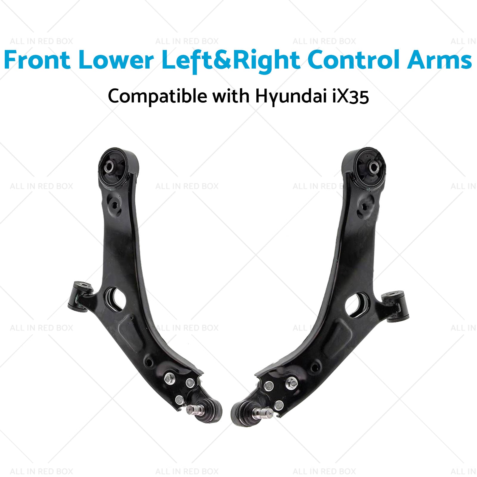 Front Lower Left and Right Control Arms Suitable for 11-18 Hyundai iX35 KIA Sportage-3