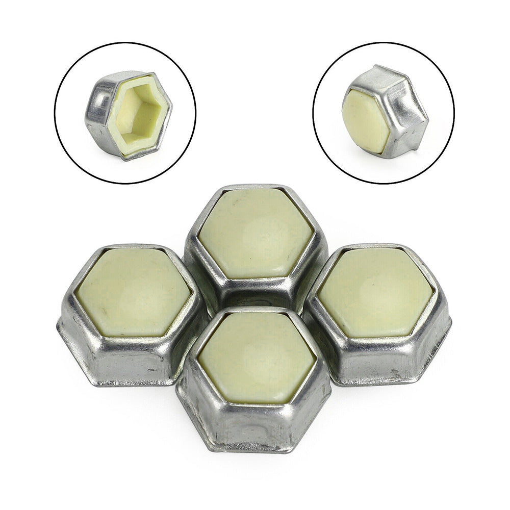 Set Of 4 Steering Lock Stop Bolt Caps With Nuts Suitable For Nissan Navara D22 4WD-2