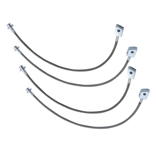 Extended Brake Line Hose Suitable For Ford Maverick DA Y60 4.2L TB42S TD42 1988-1994-0