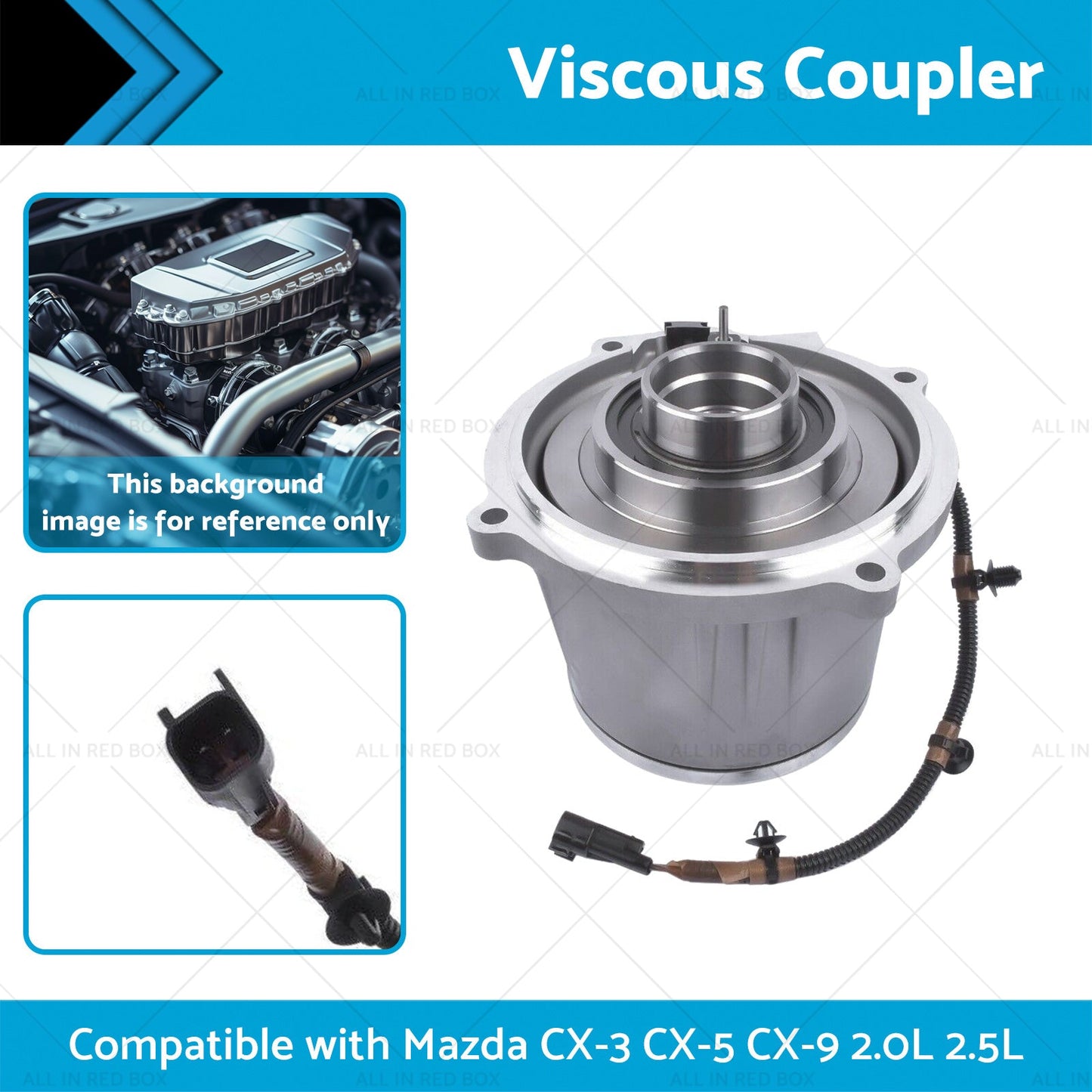 Viscous Coupler Suitable For Mazda CX-3 CX-5 CX-9 2. 0 2. 5L Skyactiv AWD 13-23-2