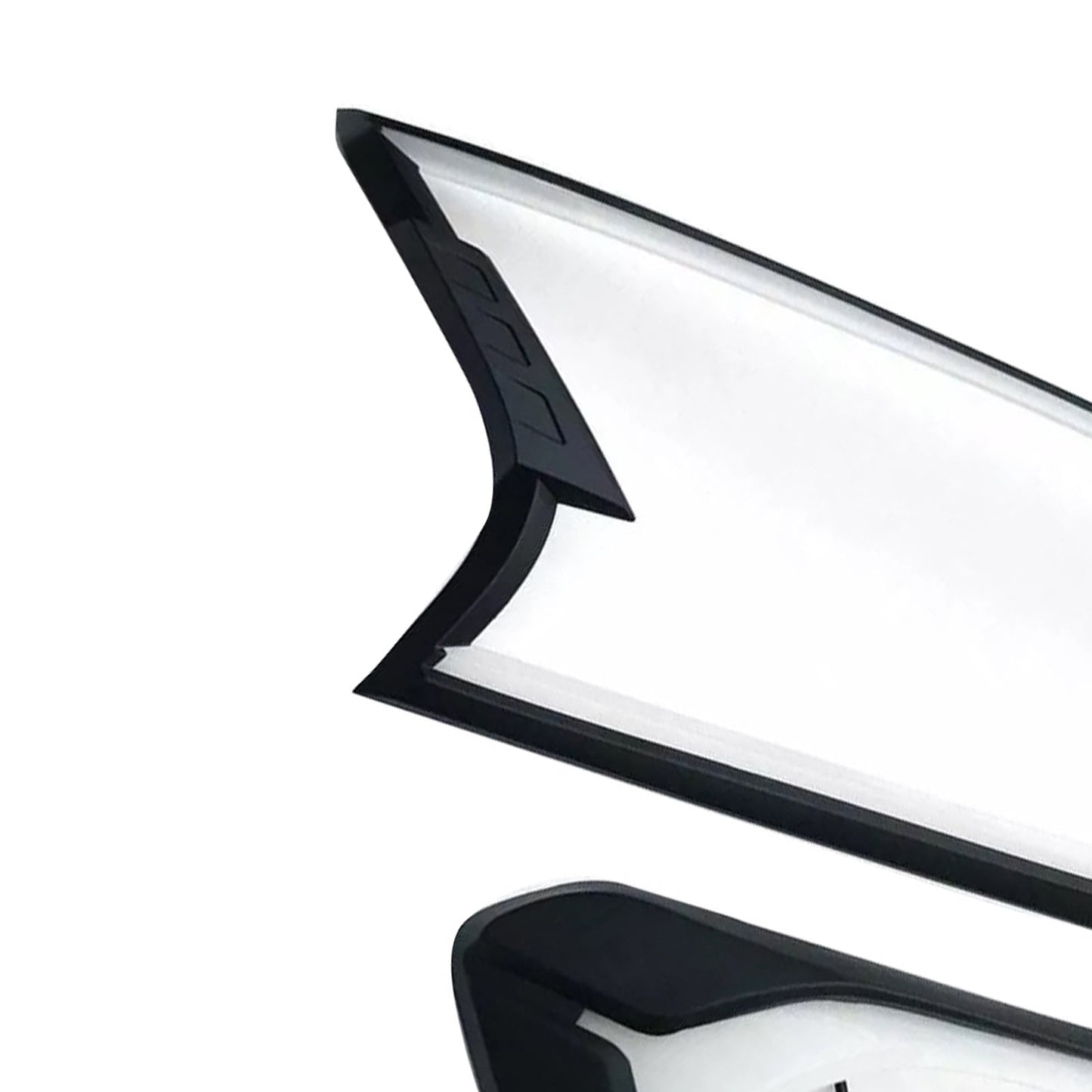 2x White Led Headlight Covers Suitable For Ford Ranger Wildtrak 2015-2020-1