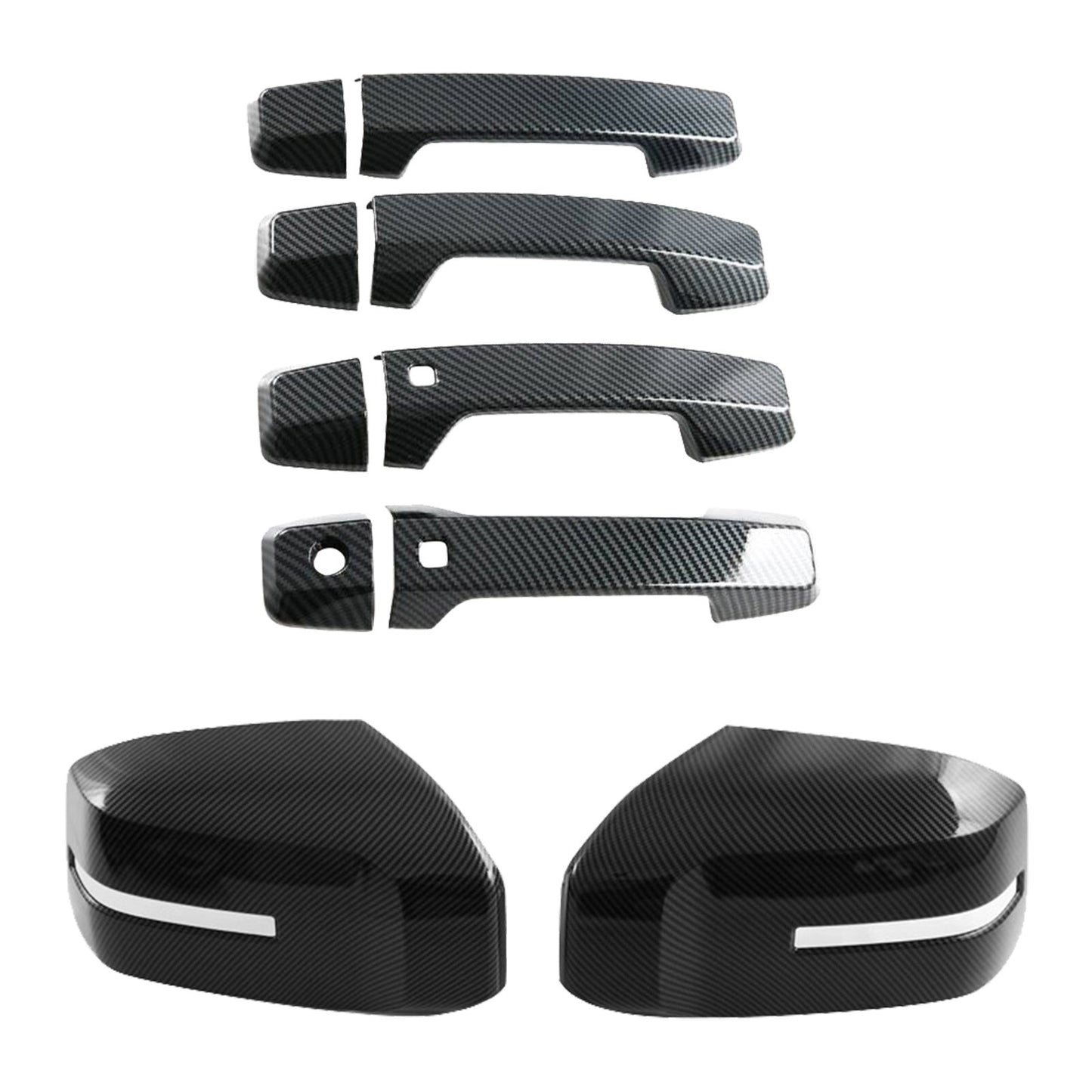 Side Door Side Mirror & Handle Covers Suitable For Mitsubishi Triton L200 23-25-5