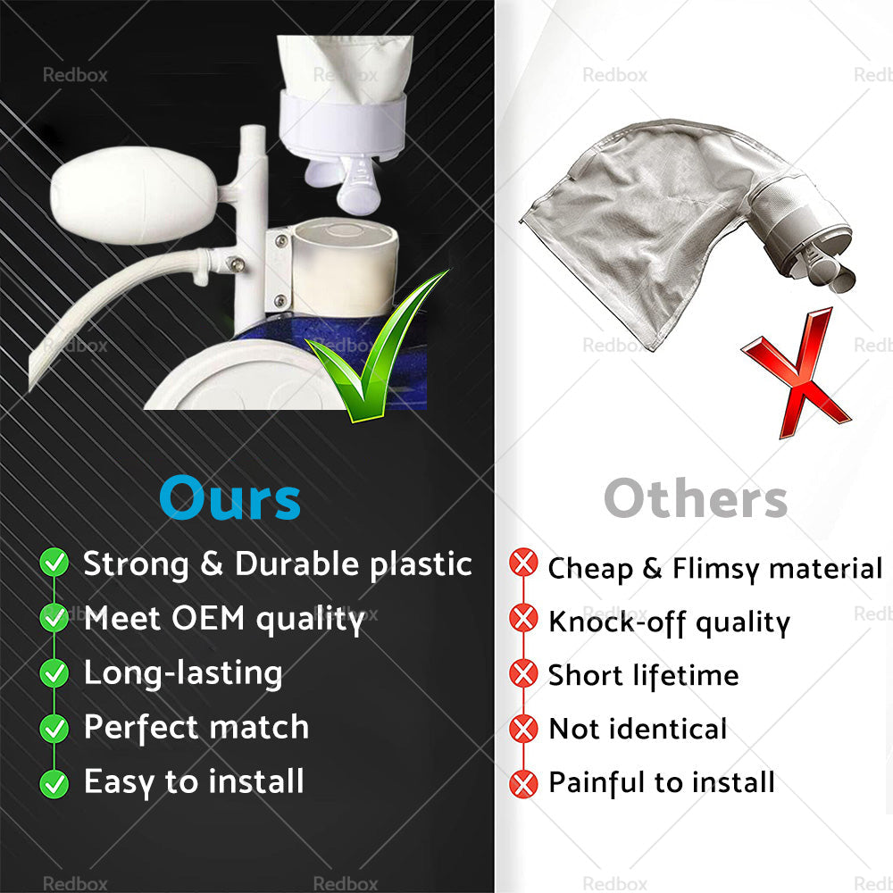 Suitable for Polaris 280 480 Pool Cleaner Suction Machine Kit 2PCS Zipper Bag-4