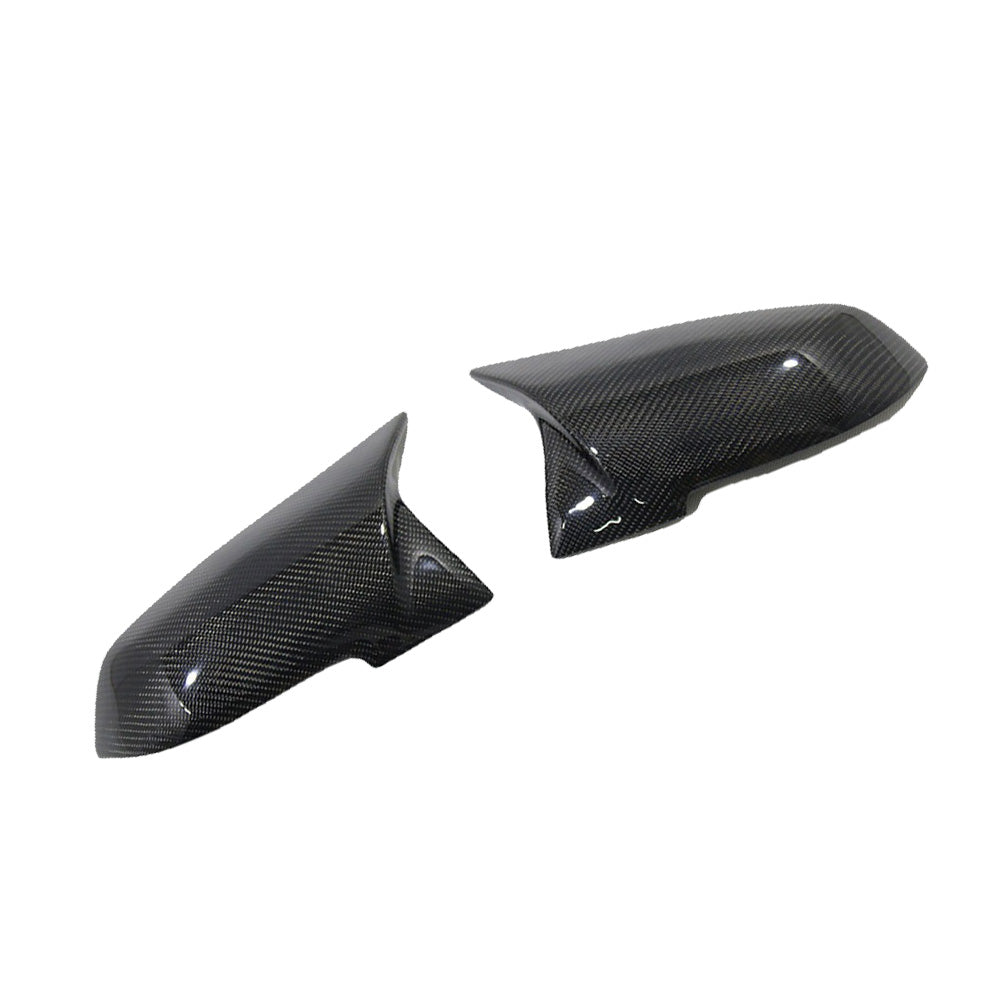 Carbon Fibre Side Mirror Cover Caps Suitable for  BMW F20 F21 F22 Series 1 2 3 4-3