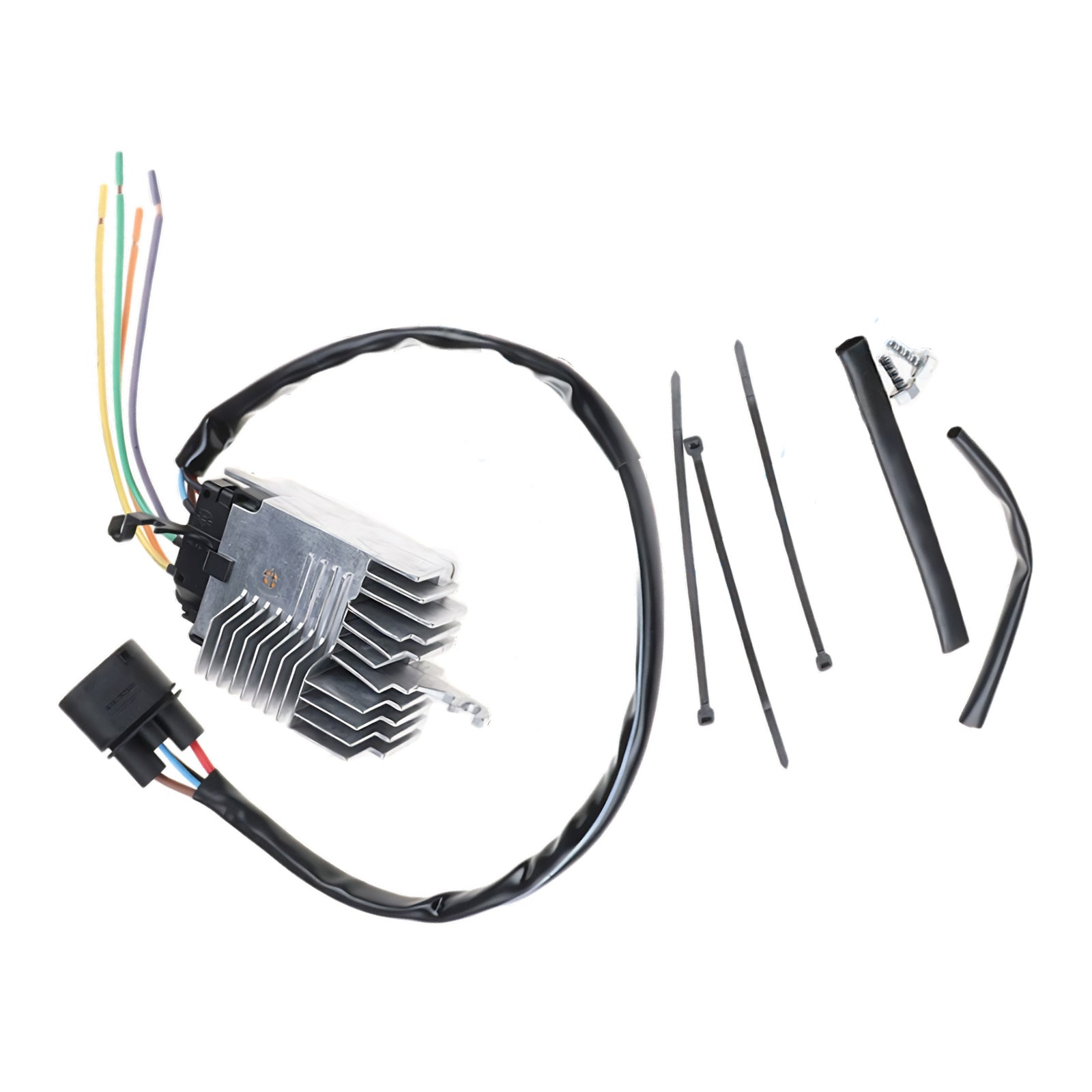 Engine Radiator Cooling Fan Control Module Suitable for Audi A4 A6 Quattro 02-09 Engine Cooling Fan Control Module Suitable for Audi A4 A6 Quattro 2002-2009-4