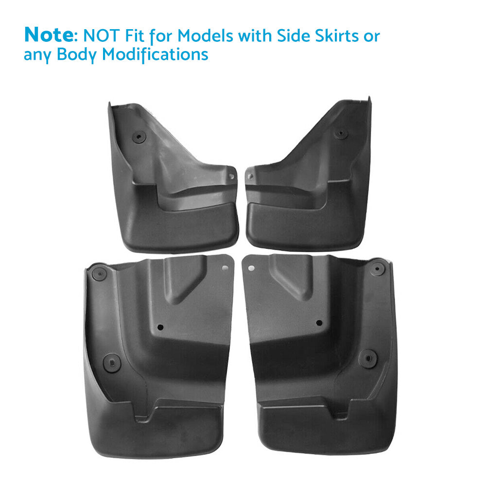 4x Splash Guard Mud Flap Fender Mudguard Suitable for Toyota Hiace H200 Series-4
