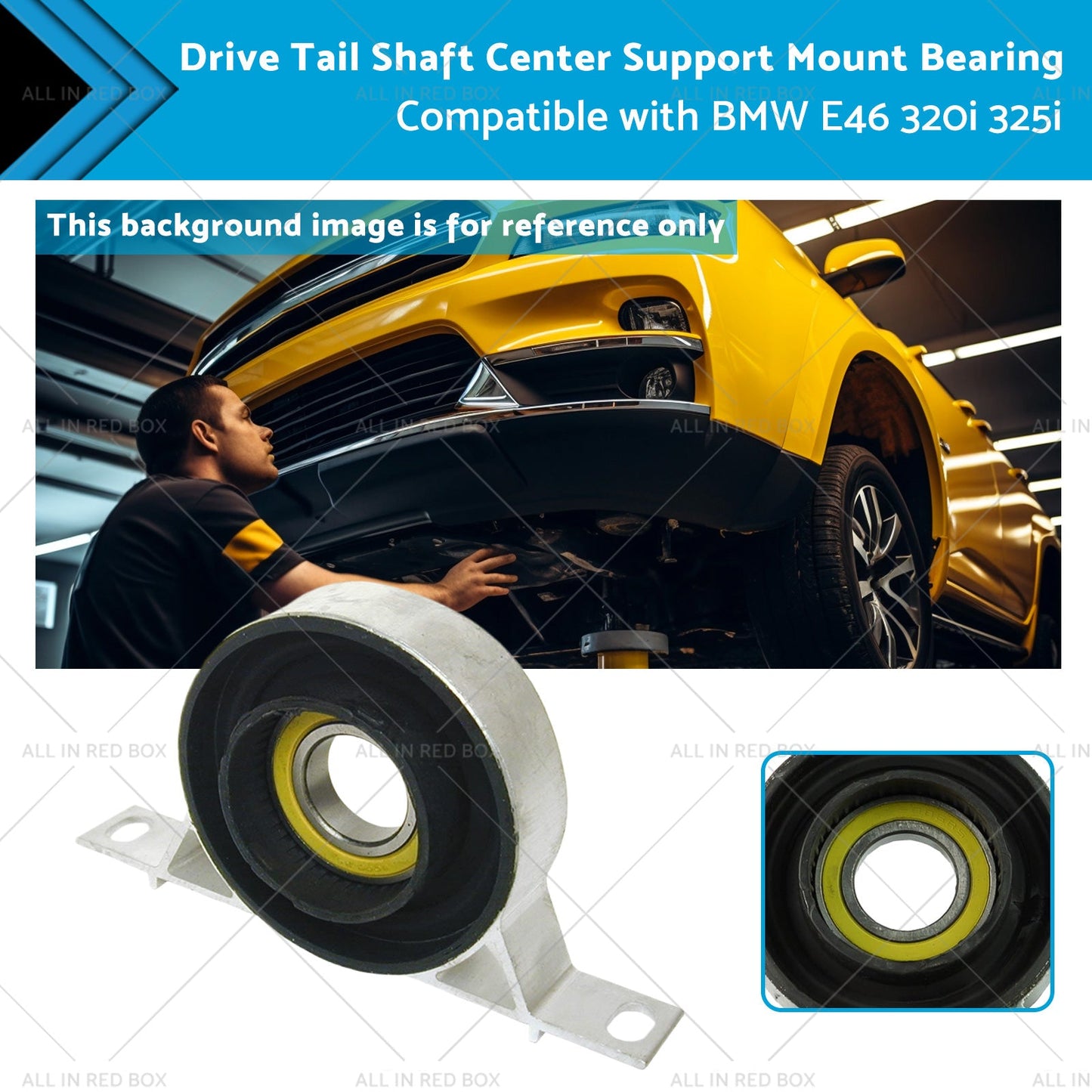Drive Tail Shaft Center Support Mount Bearing Suitable for BMW E46 325i 320i-0