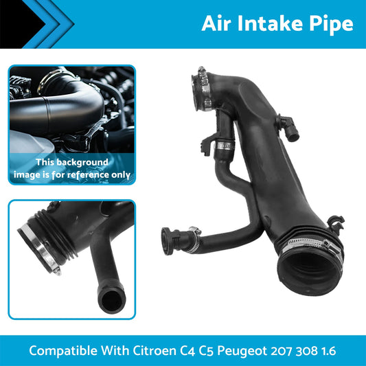 Air Intake Pipe Hose Suitable For Citroen C4 C5 Peugeot 207 308 3008 5008 1.6-1