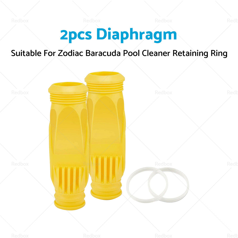 2PCS Diaphragm Cassette Suitable For Zodiac Baracuda Pool Cleaner Retaining Ring-2