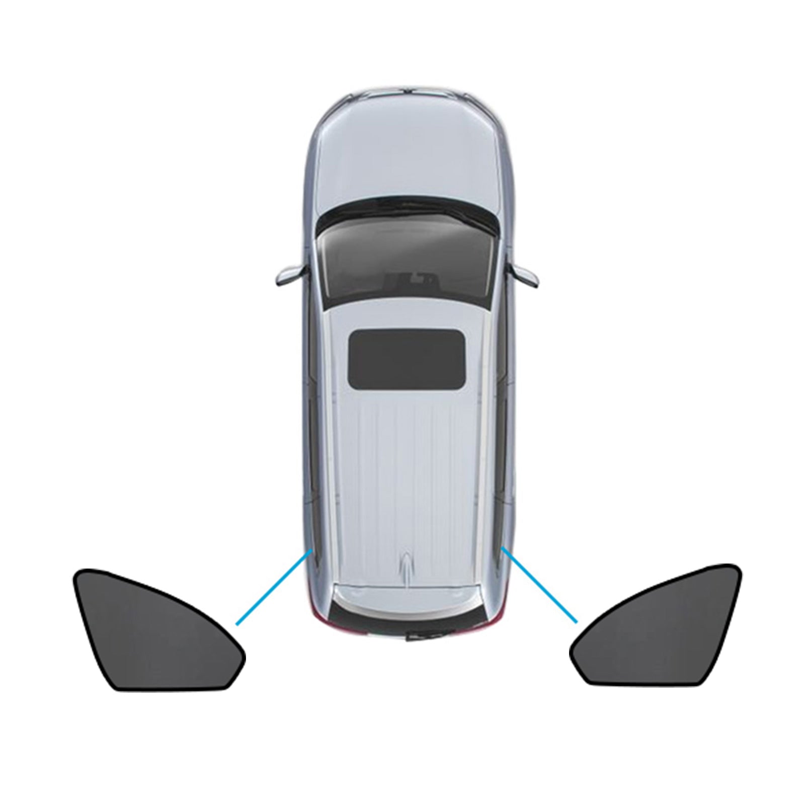 Car Magnetic Mesh Sun Blind Shade Suitable for Suitable for Holden Captiva 06-17-2
