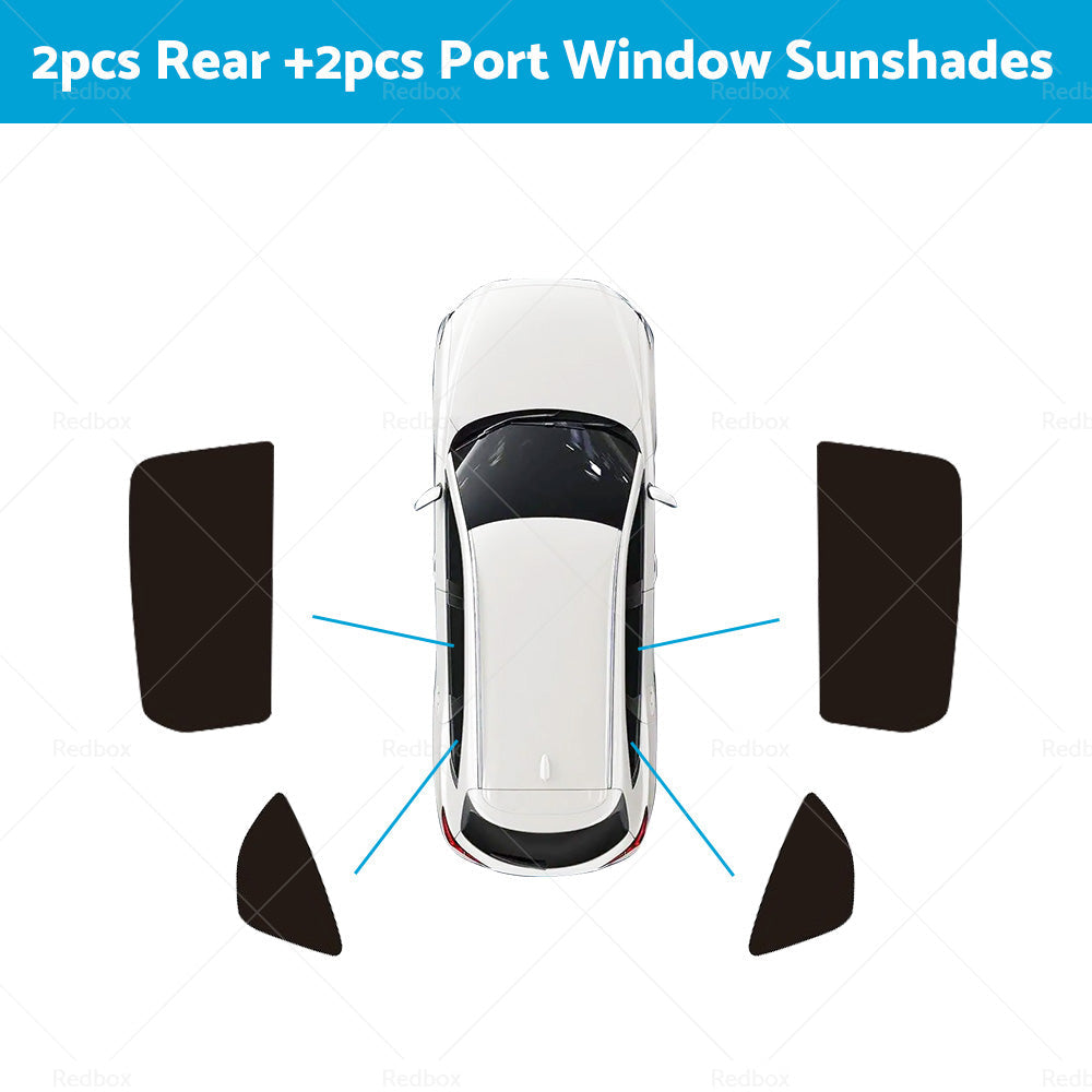 Magnetic Car Window Sun Blind Shade Mesh for Mazda CX-8 CX8 2018-2023 Sunshade-8