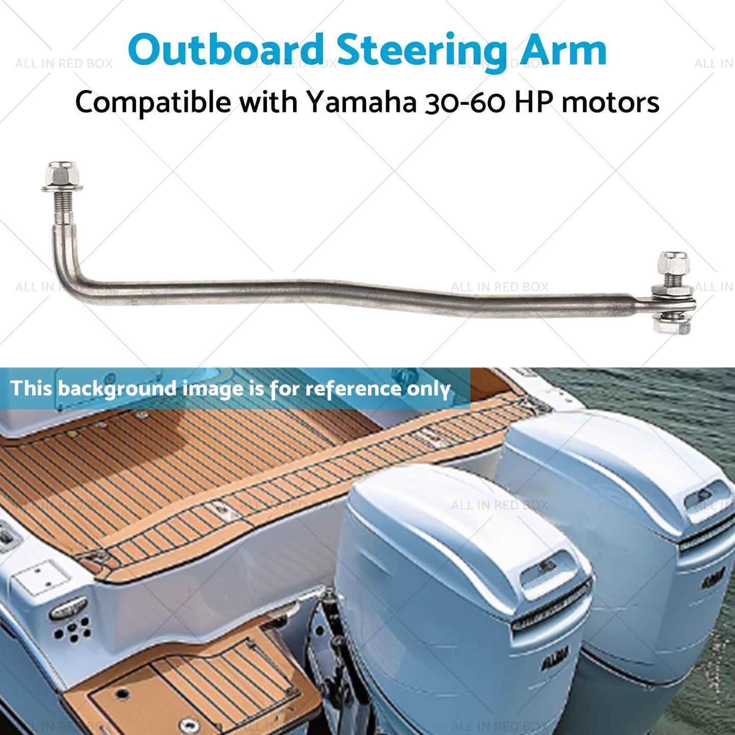Suitable For 30?60 Universal Outboard Steering Arm Connecting Link Tie Rod Part-4