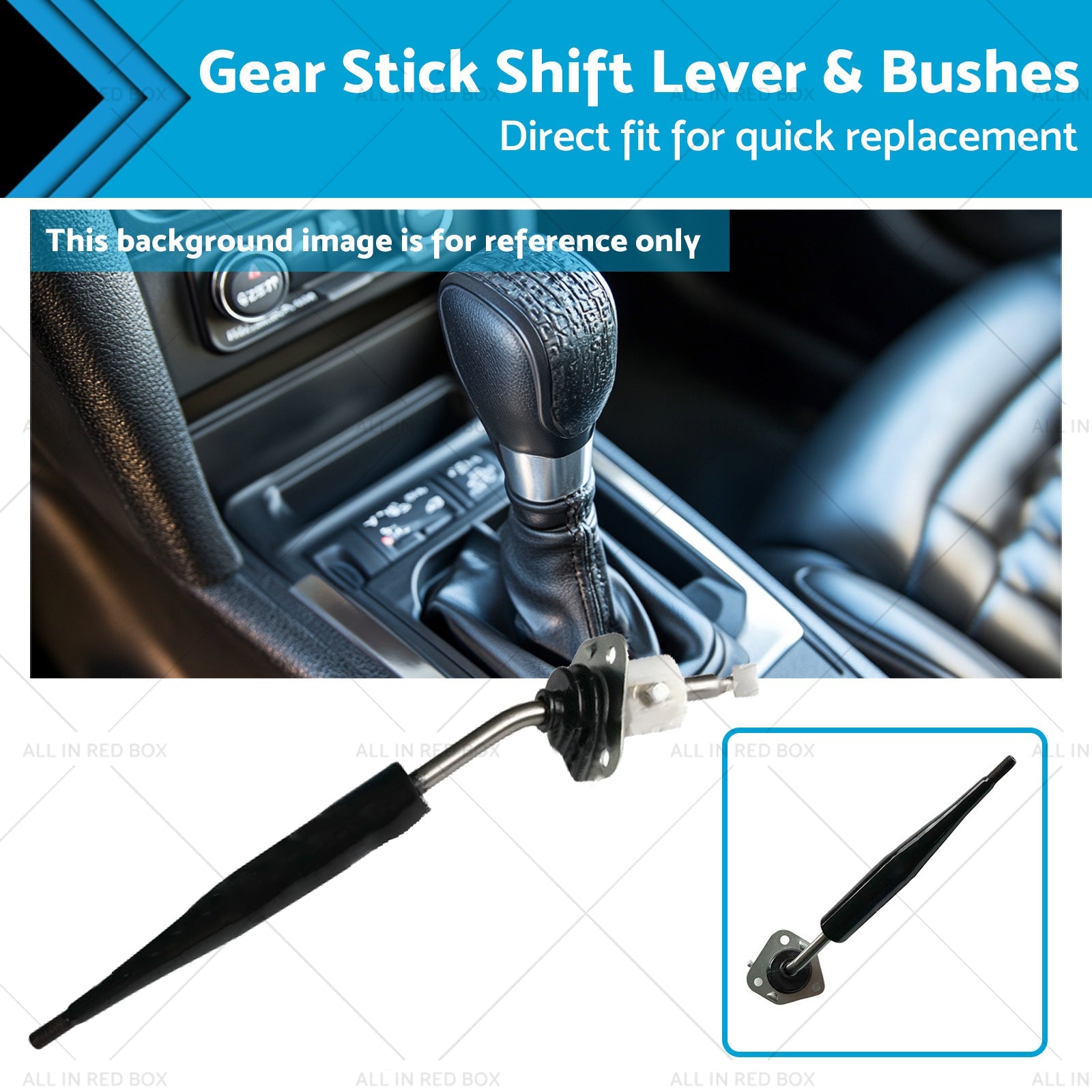 Gear Stick Shift Assembly With Bushes Suitable For Holden TF Rodeo 4WD 97- 02-0