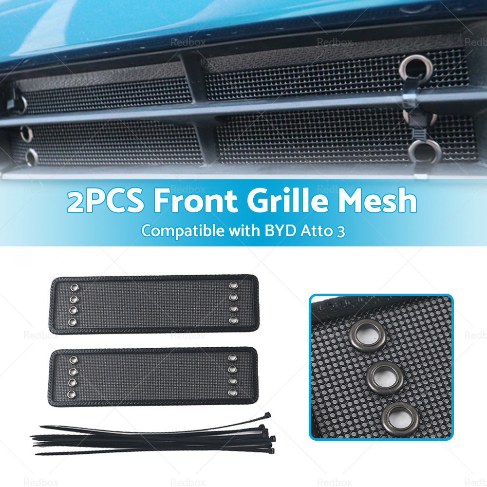 Suitable for BYD Atto 3 Grille Mesh Protection Extra Radiator Stone  and  Gravel-2
