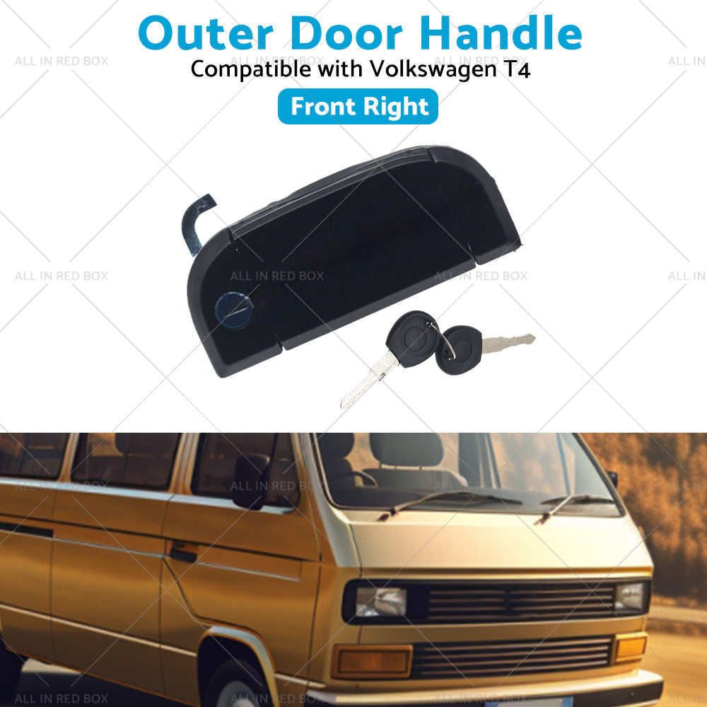 Front Right Outer Door Handle with Keys Suitable for VW T4 1990-2003 701837206-3