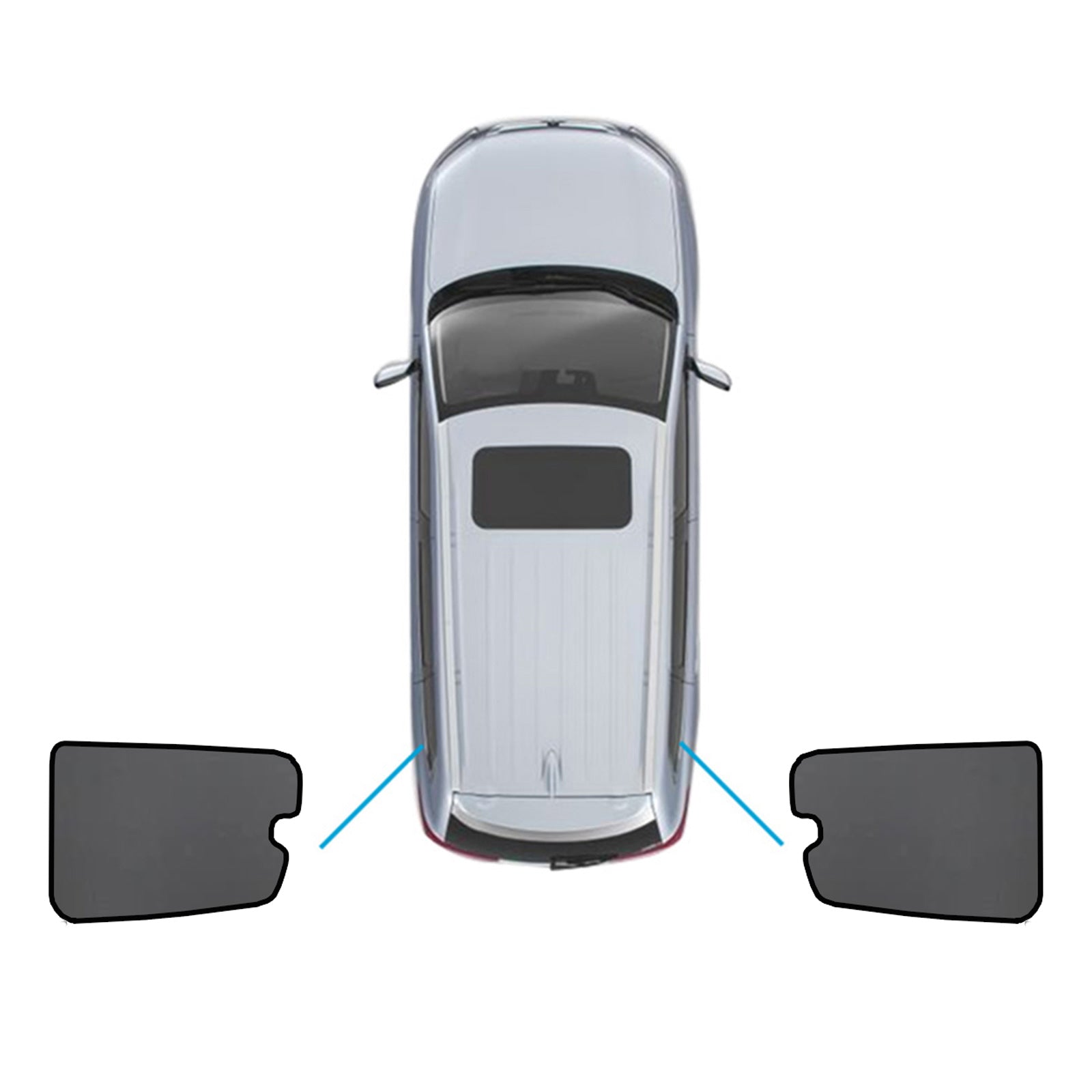 Car Window Sun Protection Blinds Suitable For Mitsubishi Pajero 2006-2022-0