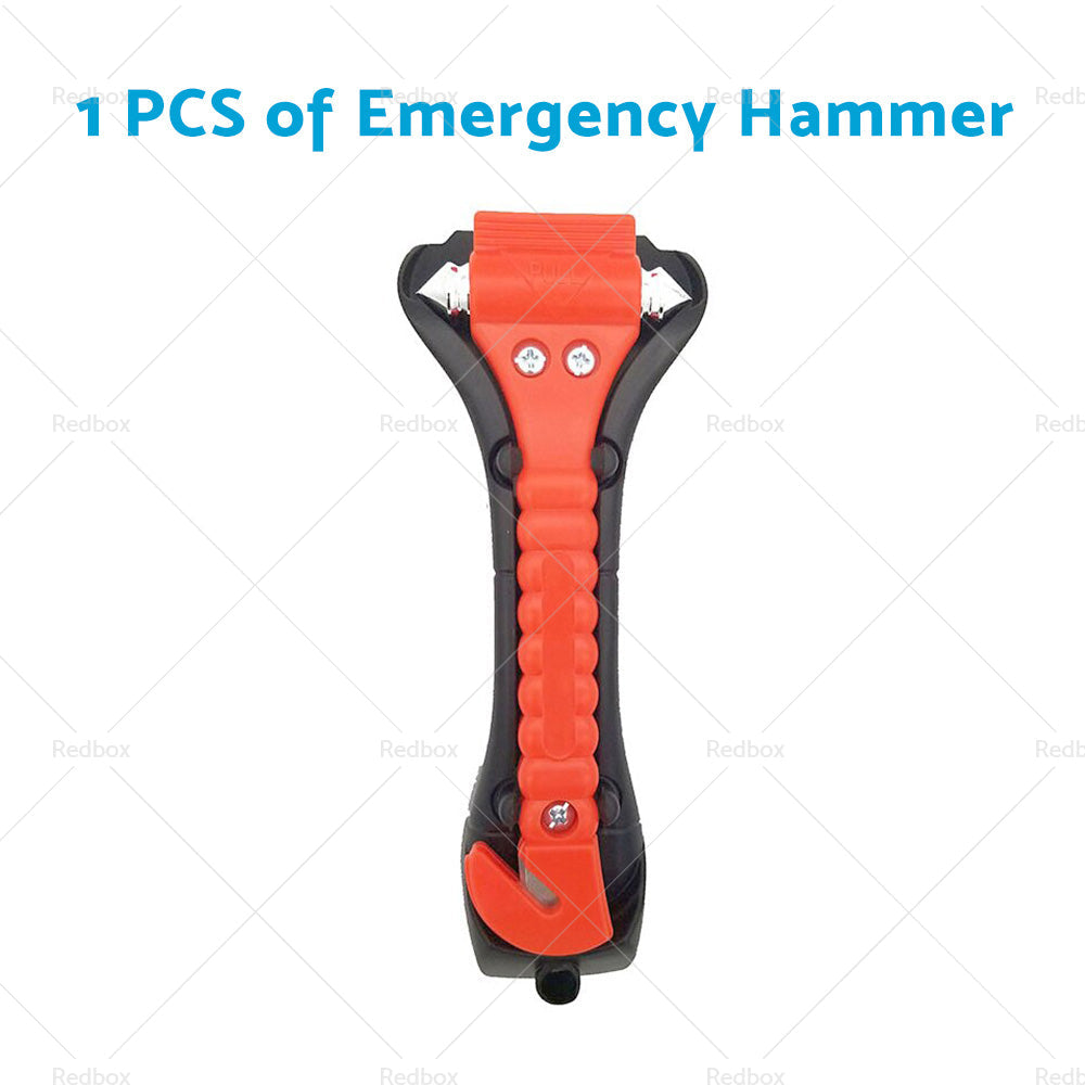 Car Emergency Hammer Window Glass Breaker Seat Belt Cutter Safety Escape Tool-5