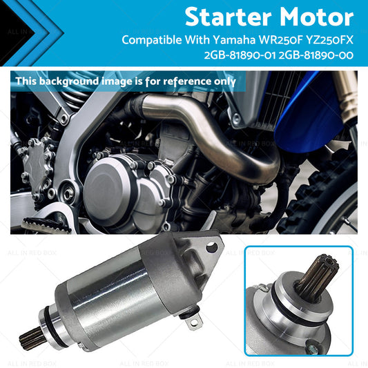 Starter Motor Suitable For Yamaha WR250F YZ250FX 2015-2019 2GB-81890-00-0