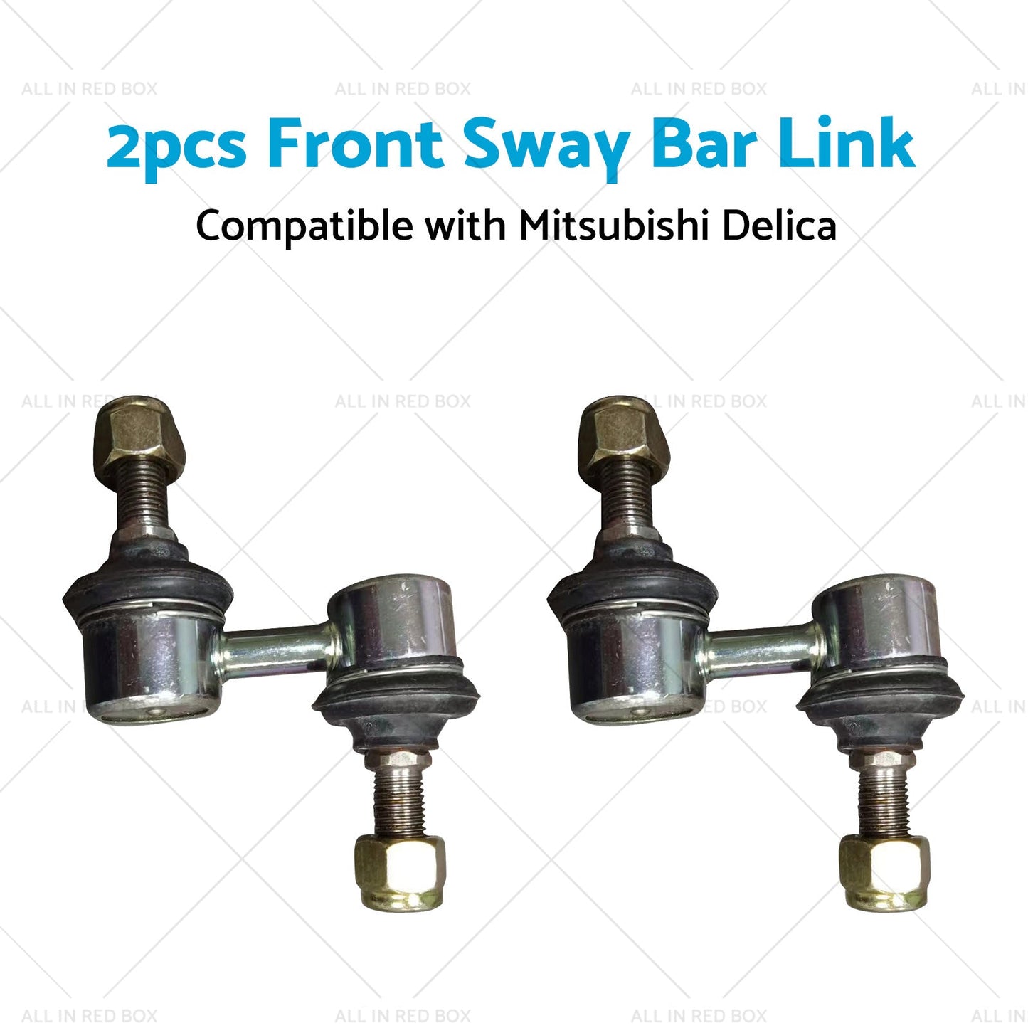 2x Front Stabilizer Sway Bar Link Suitable For Mitsubishi Delica PD8W 1994-2004-3