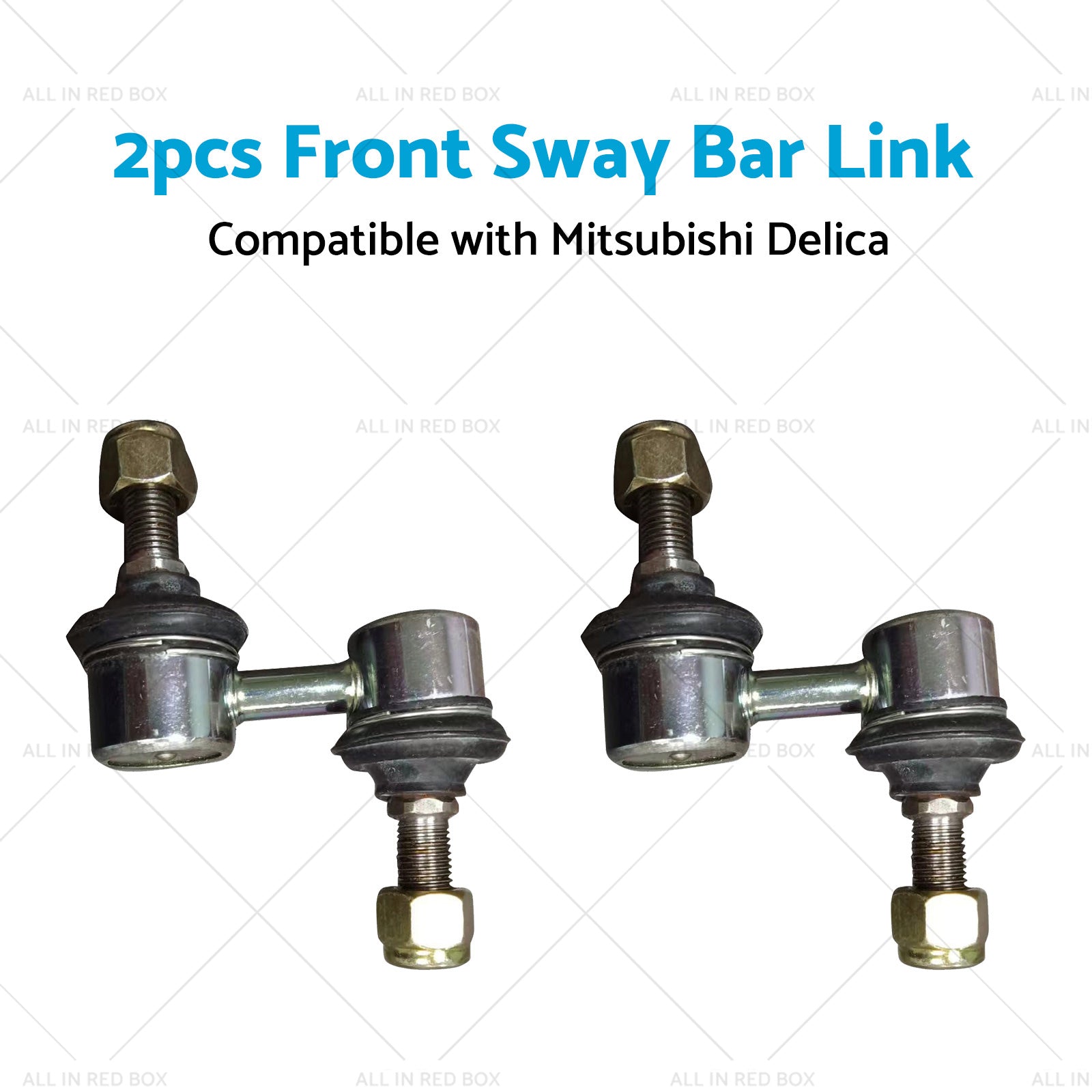 2x Front Stabilizer Sway Bar Link Suitable For Mitsubishi Delica PD8W 1994-2004-3