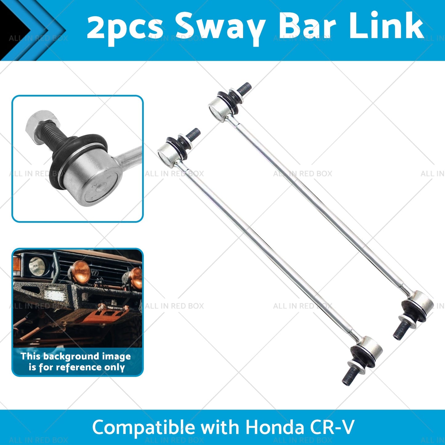 2x Front Sway Bar Link Suitable for Honda CR-V RE RM 2007-2012-2