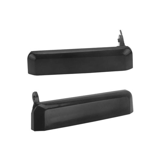 Left Right Pair Front Outer Door Handle Suitable For Nissan Navara D21 1986-1997-0