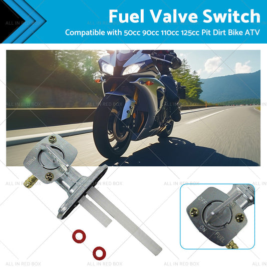 Fuel Tap Switch Tank Petcock Suitable For 50cc 90cc 110cc 125cc Pit Dirt Bike-0