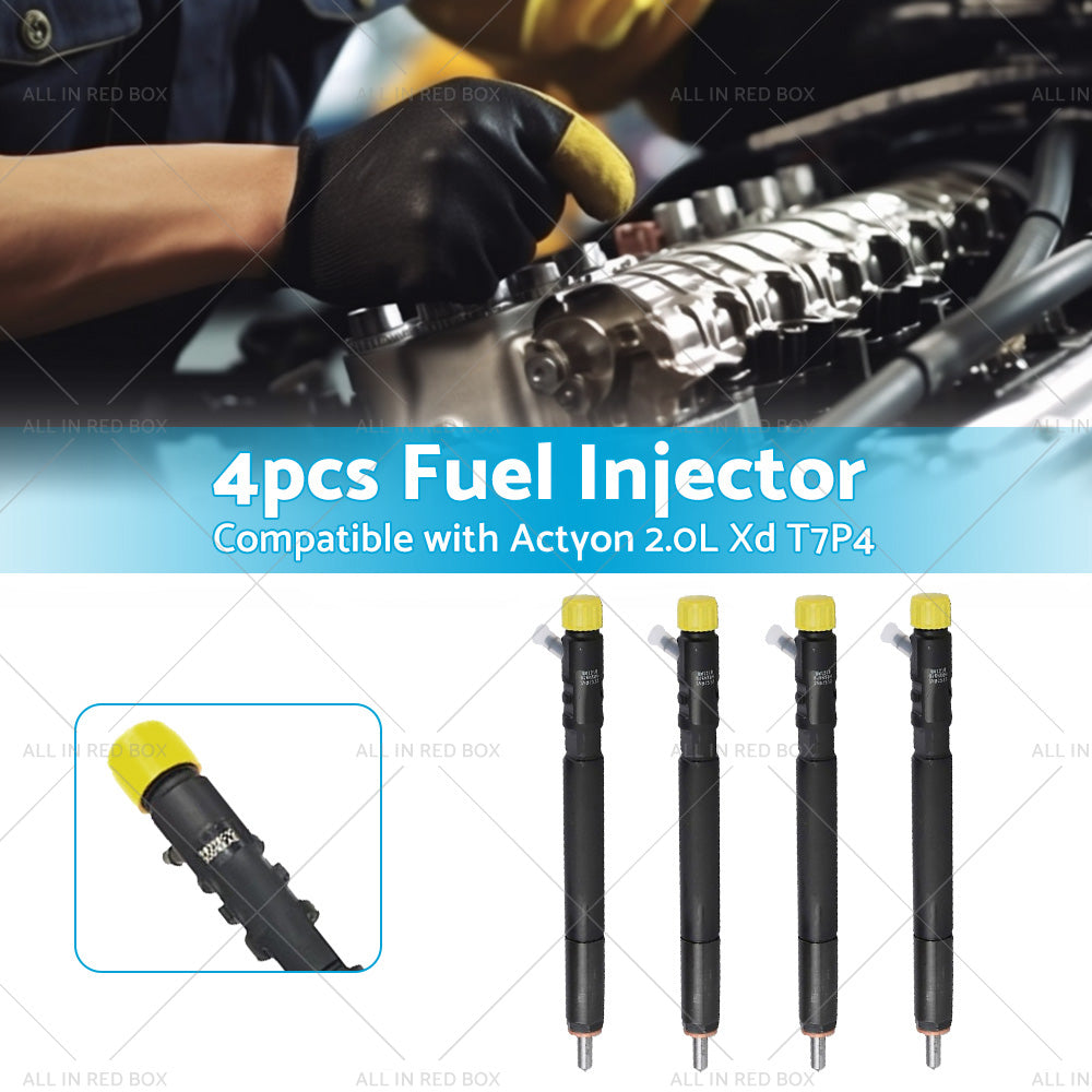 4PCS Fuel Injector EJBR04501D A6640170121 Suitable For Actyon 200 Sports 2. 0 Xdi-2