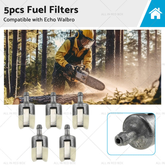 5PCS Fuel Filter Suitable for Homelite Echo Husqvarna Stihl Pouland Chainsaw-0