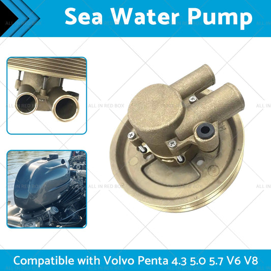3812519 Raw Sea Impeller Water Pump For Volvo Penta 4. 3 5. 0 5. 7 V6 V8 21212799-1