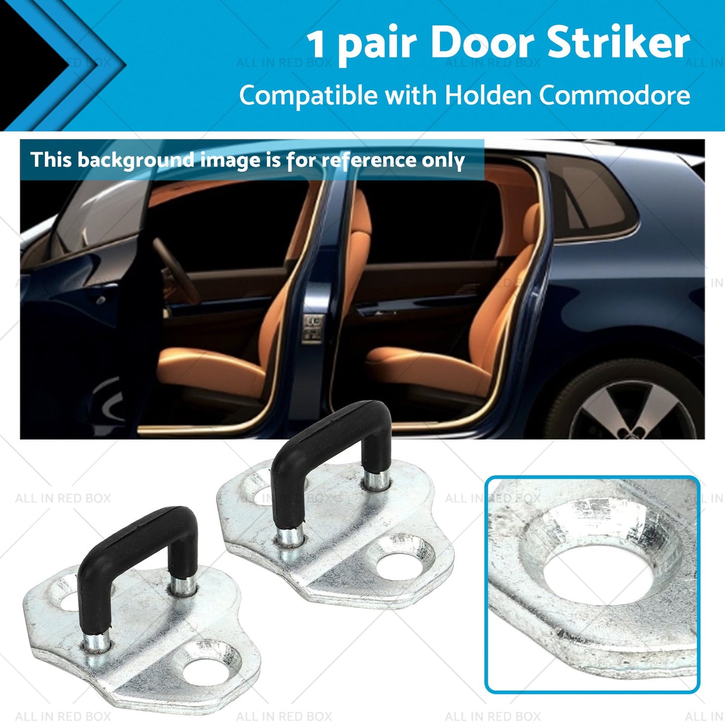 2x Door Striker Lock Latch Suitable for Holden Commodore VT VX VY VZ VU WH WK WL-0