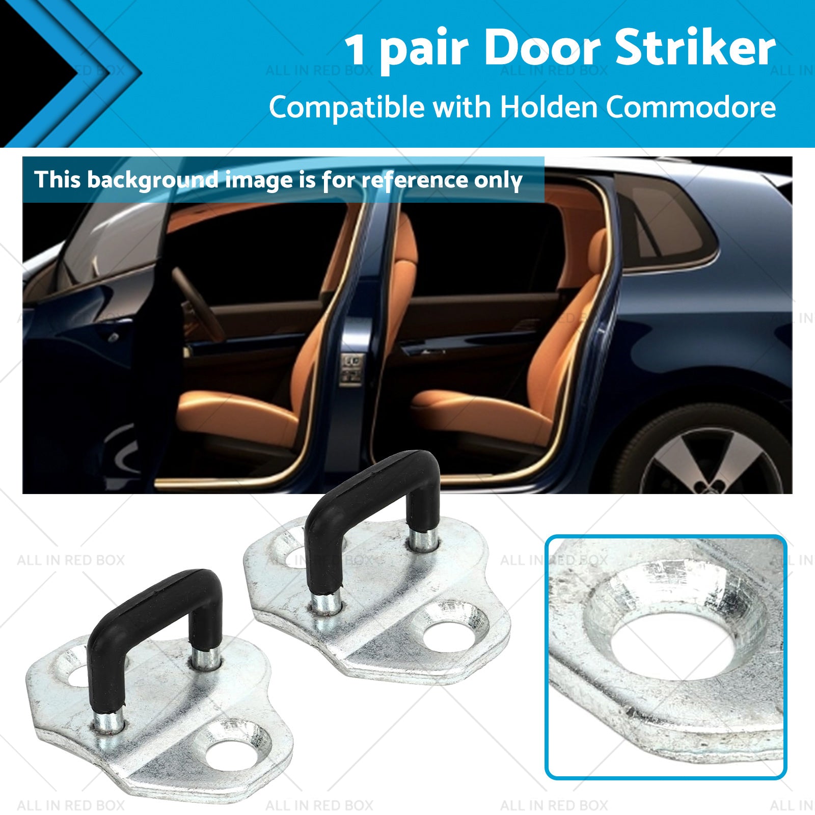 2x Door Striker Lock Latch Suitable for Holden Commodore VT VX VY VZ VU WH WK WL-0