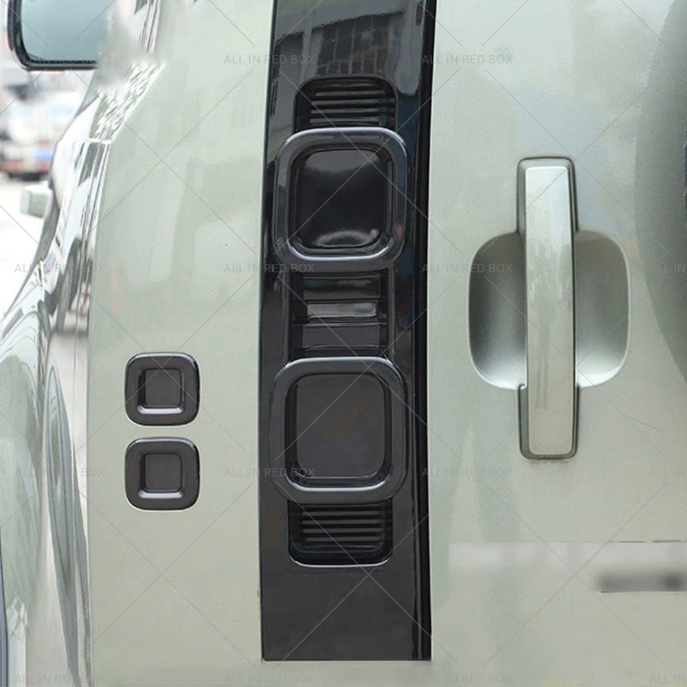 Smoked Blackened Tail Light Cover Suitable For Land Rover Defender 90 110 20-22-3