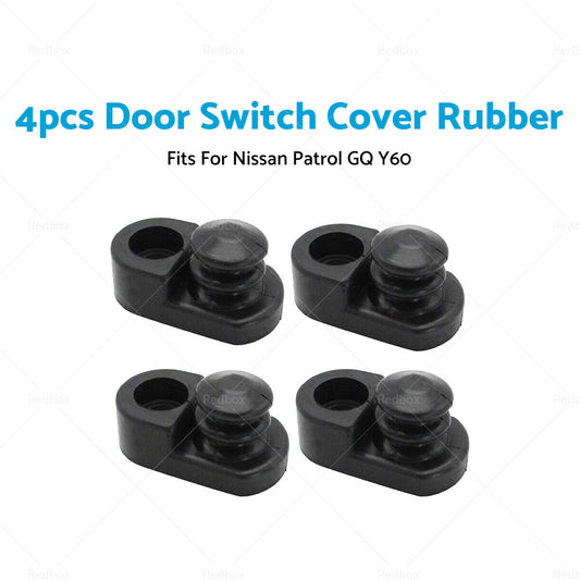 4pcs 4-Door Switch Cover Rubber Kit Fits For Nissan Patrol GQ Y60 25368-5L300-1