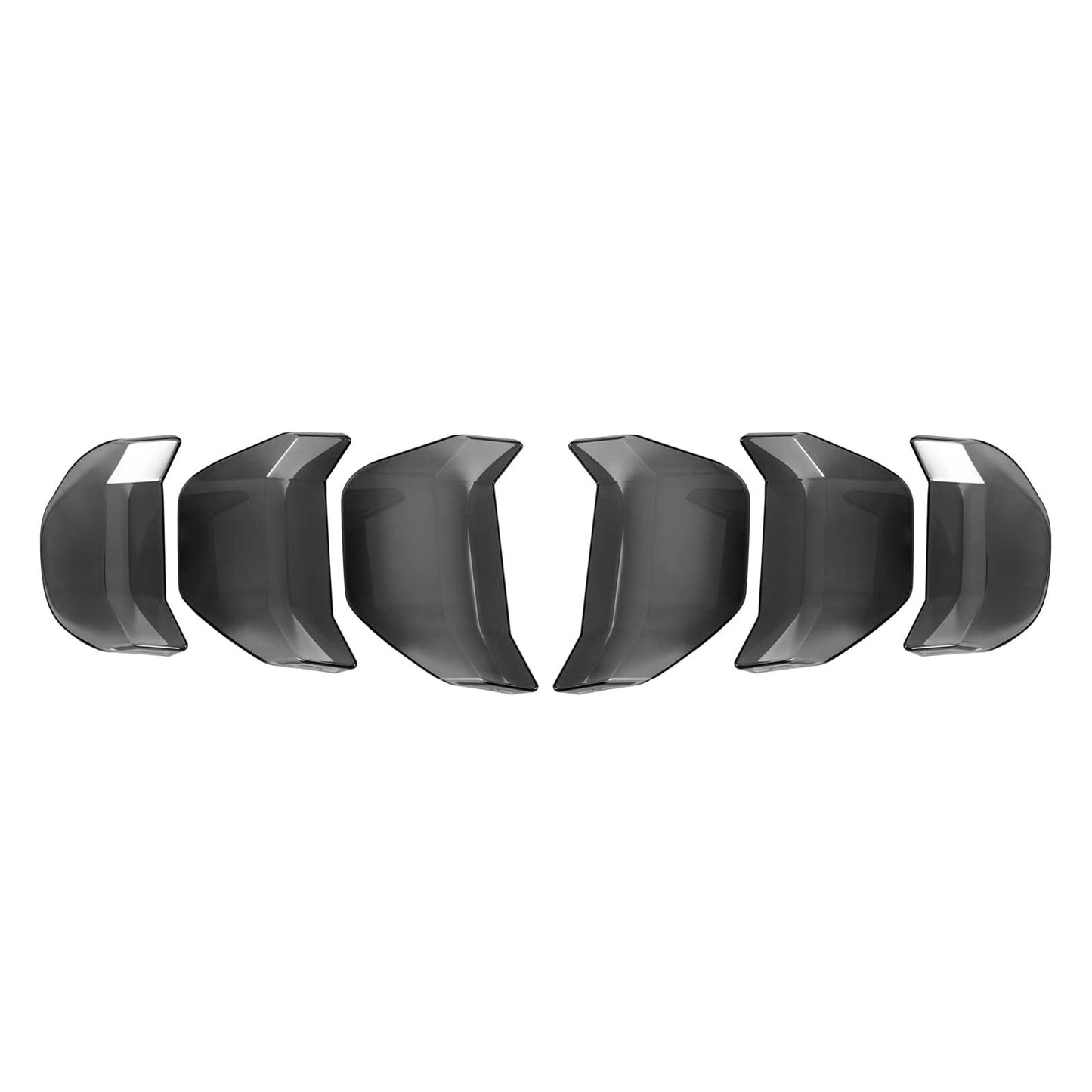 6x Tail Light Lamp Cover Trim Frame Suitable For Ford Mustang GT 2018-2022-2