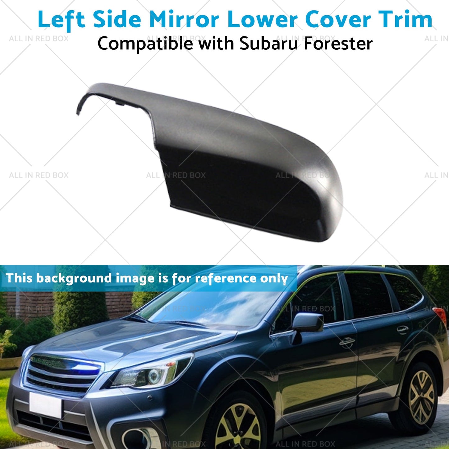 Left Side Mirror Lower Cover Trim Suitable for 12-18 Subaru Forester XV G4X-4
