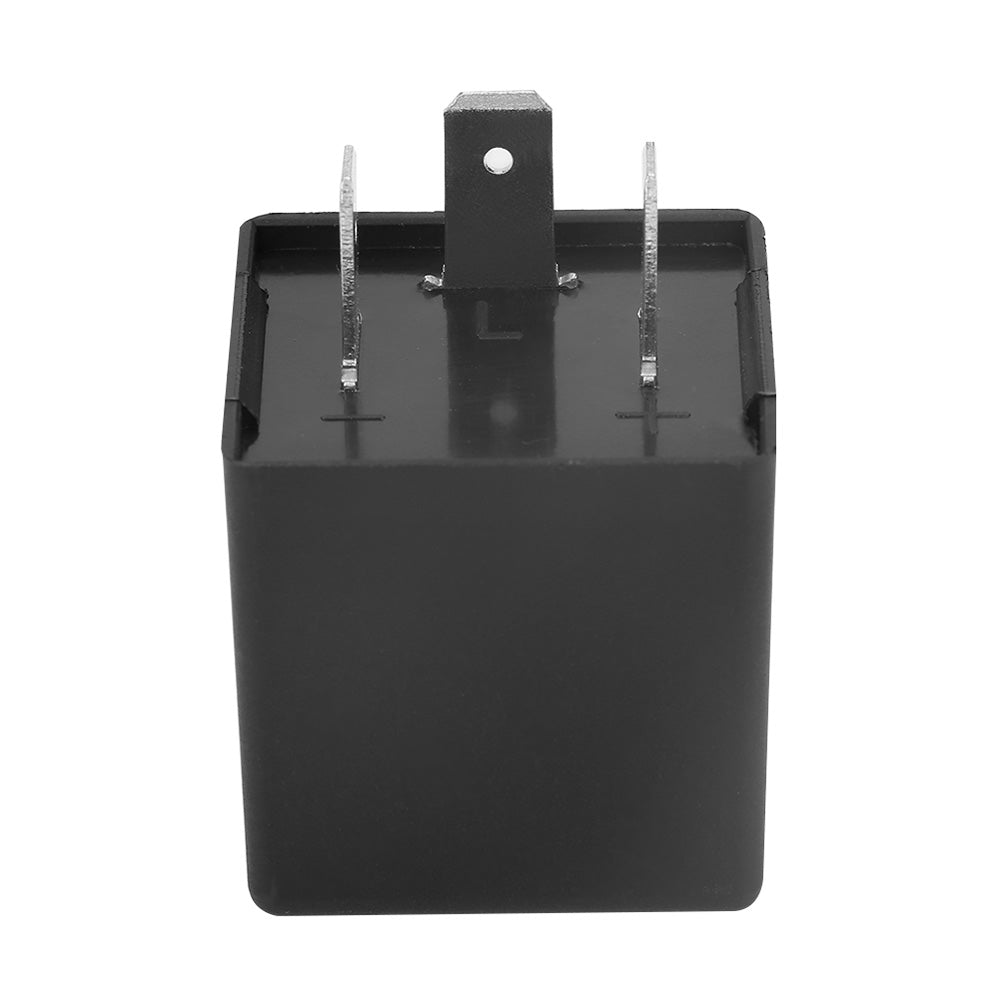 3 Pin LED Flasher Relay Unit 12V Suitable For Blinker Indicator Flash Positive Right Side-2