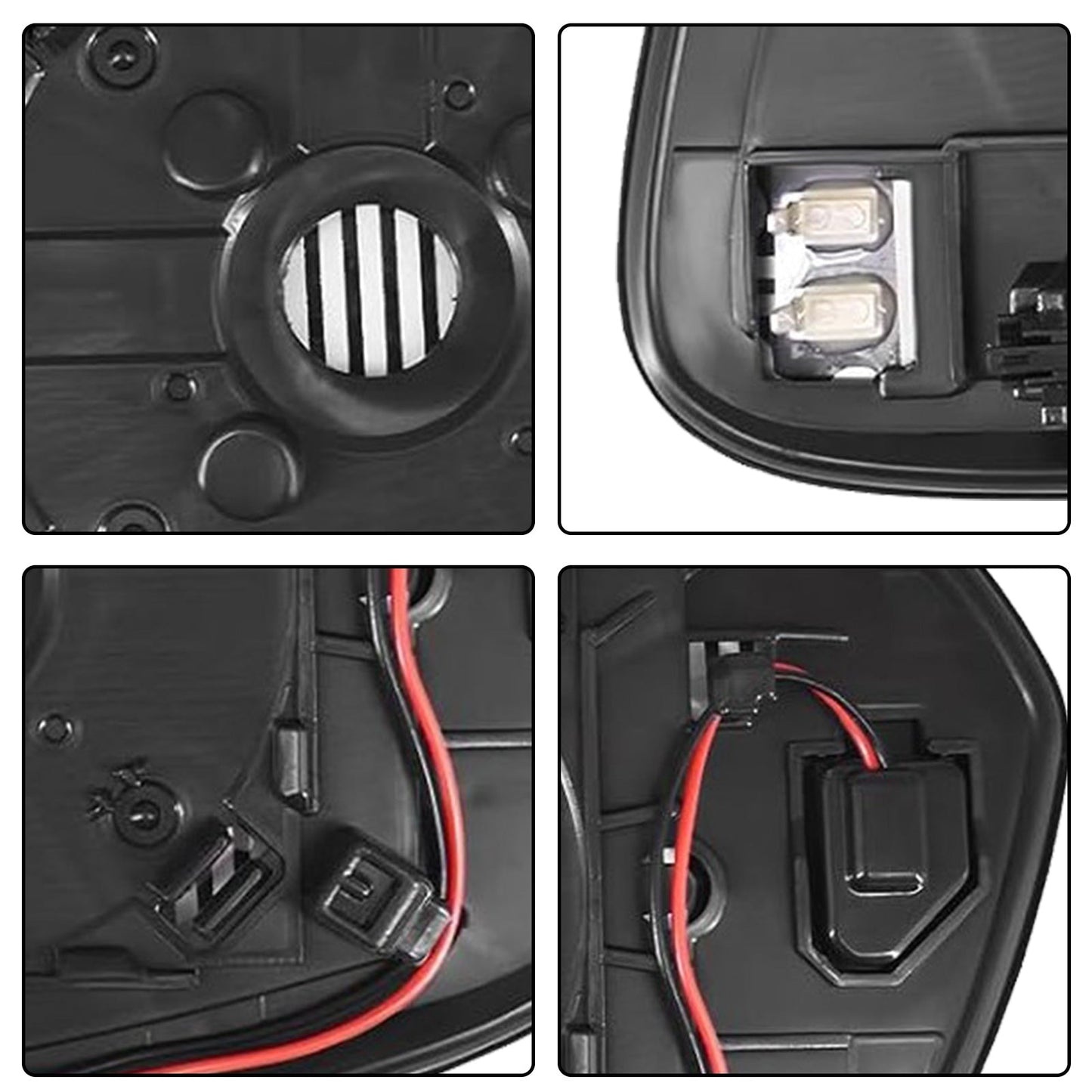 Left Side Mirror Glass Suitable For Toyota RAV4 2016-2018-4