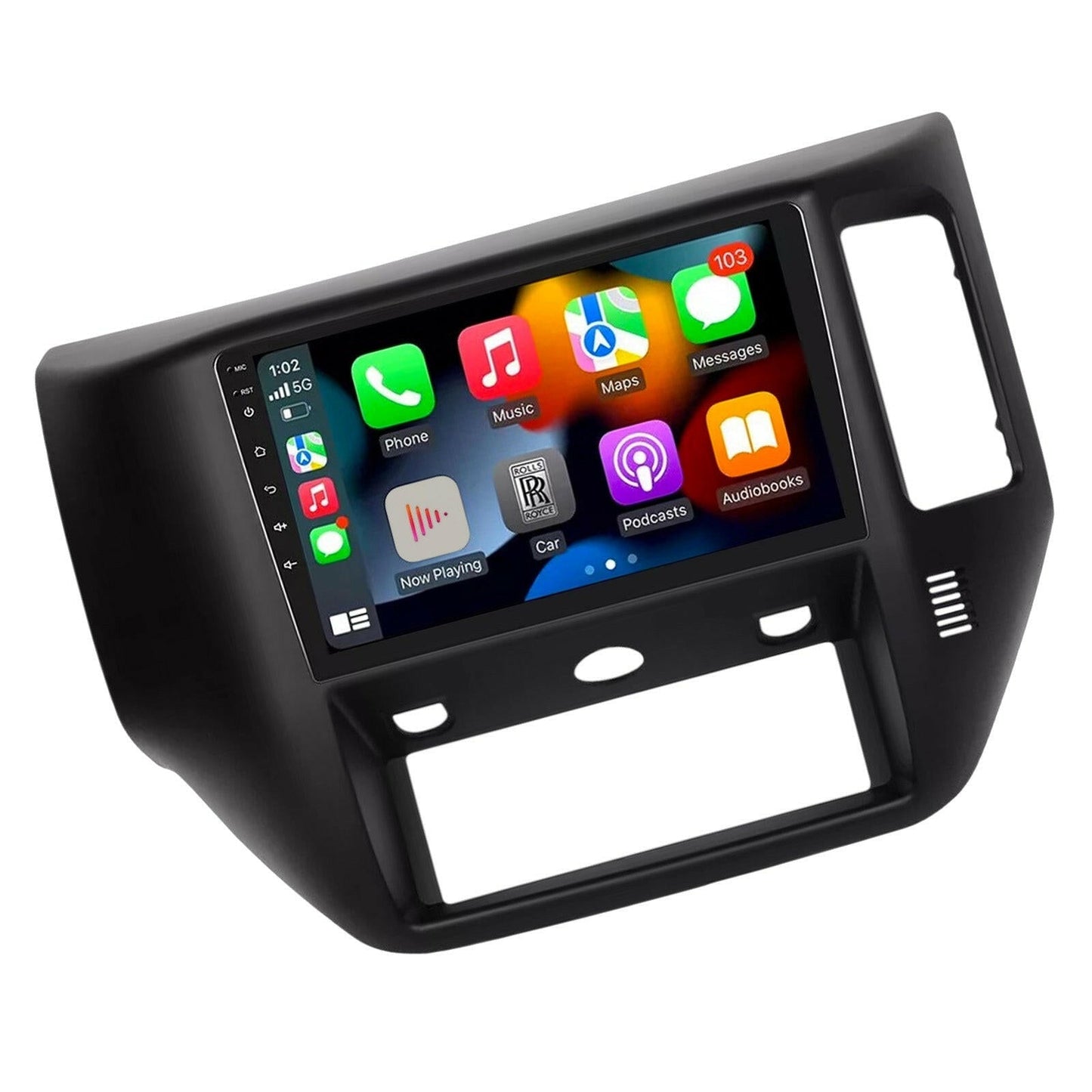 Wireless CarPlay Android Auto 9in GPS Suitable For Nissan Patrol GU YD7388 Amplifier-0