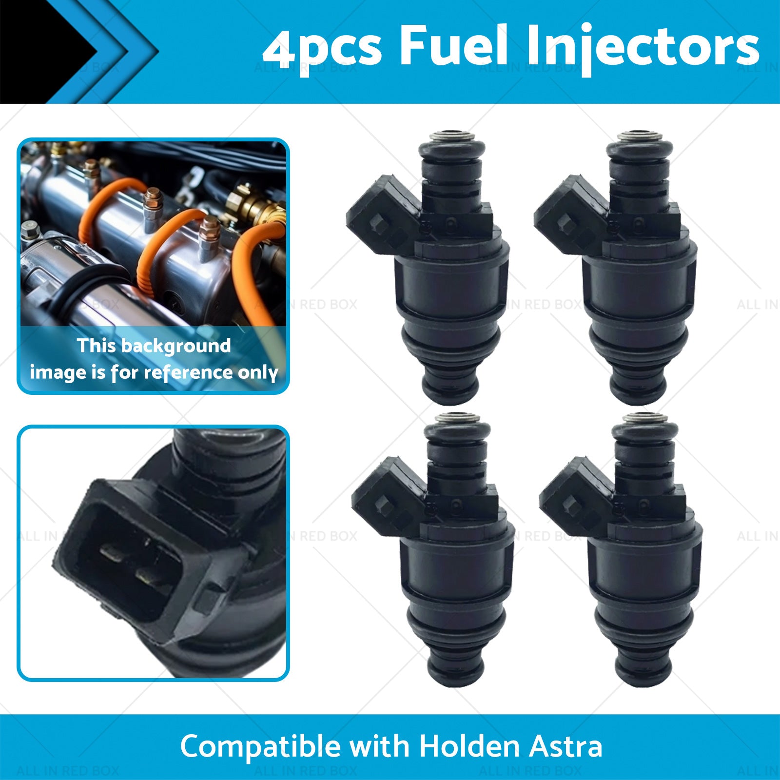 4X Fuel Injectors Suitable For Holden Astra AH TS X18XE Z18XE AH 1. 8L 1998-2007-1
