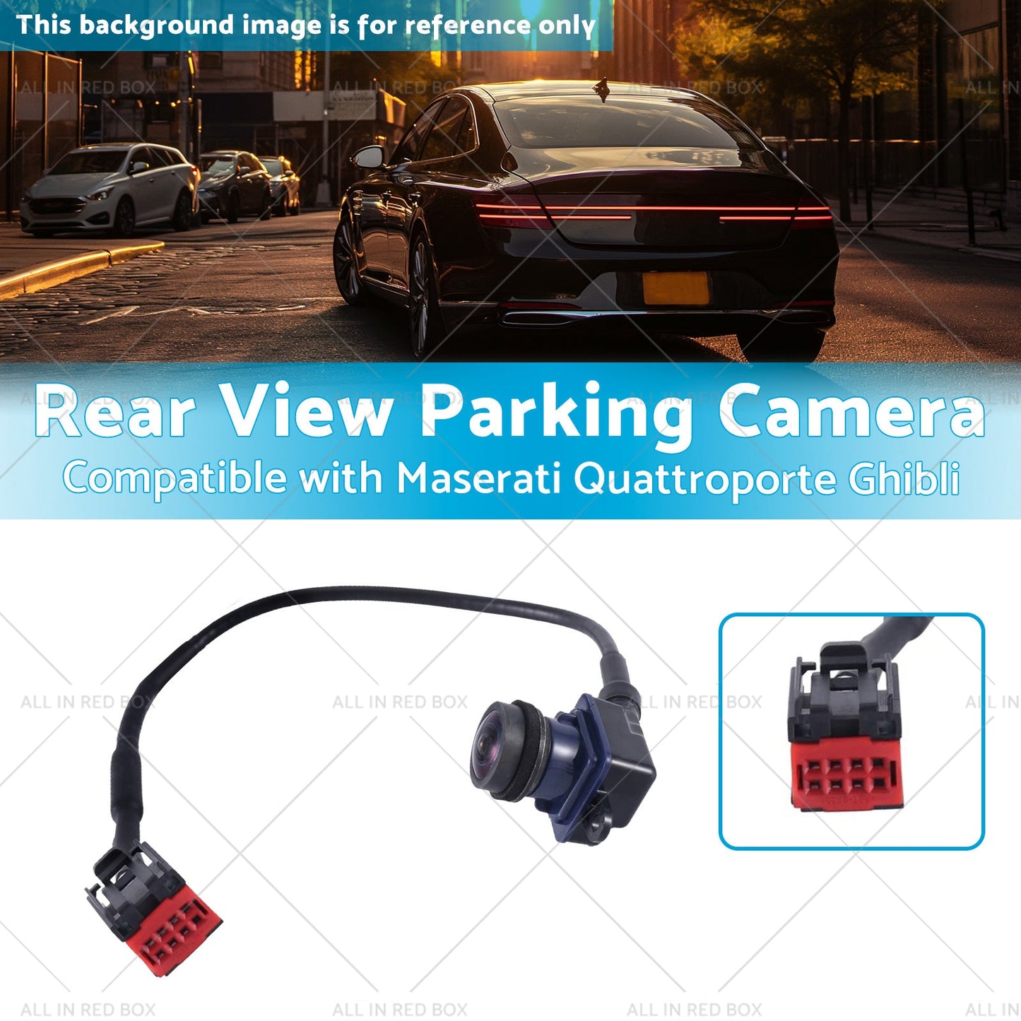 Rear View Parking Camera Suitable for Ghibli 14-16 Maserati Quattroporte 13-16-2